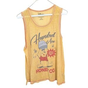 Disney Winnie the Pooh Hundred Acre Honey Co Burnout Tank Top XL